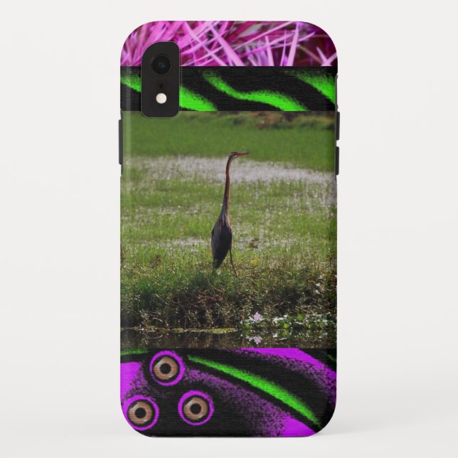 Funda De Case-Mate Para iPhone Animales de Pájaros Naturaleza Oficina en Casa Des (Reverso)