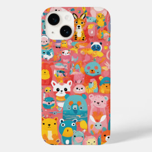 Funda Para iPhone 14 De Case-Mate Animales de Personalizado lindo