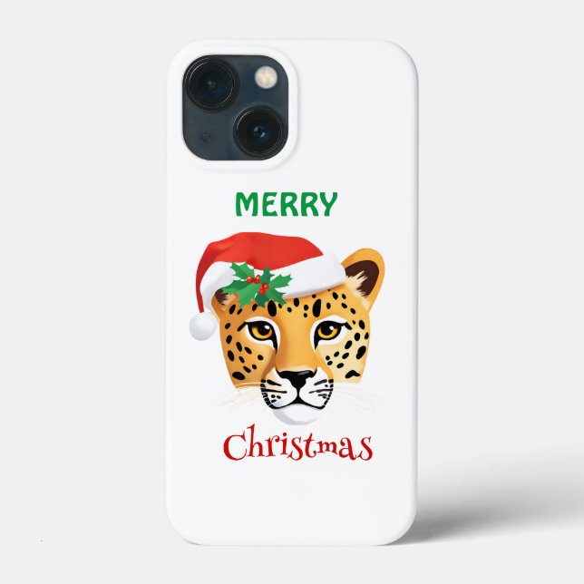 Funda De Case-Mate Para iPhone Animales divertidos de Safari leopardo de Cheetah  (Reverso )