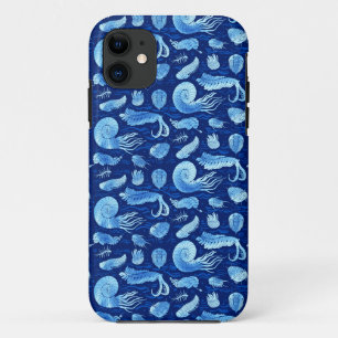 Funda Para iPhone 11 Animales marinos antiguos: Trilobitas, Anomalocari