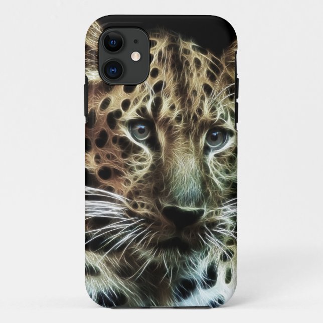 Funda De Case-Mate Para iPhone Animales salvajes para la impresión de chitas (Reverso)