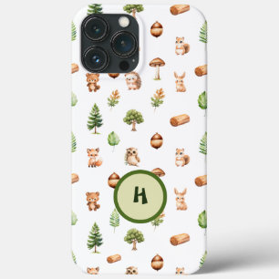 Funda Para iPhone 13 Pro Max Animales Woodland personalizados