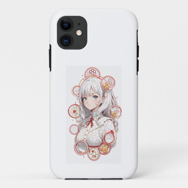 Funda De Case-Mate Para iPhone Anime (Reverso)