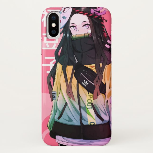 Funda De Case-Mate Para iPhone Anime  (Reverso)
