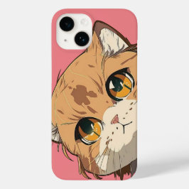 Funda Para iPhone 14 De Case-Mate Anime Cat Face