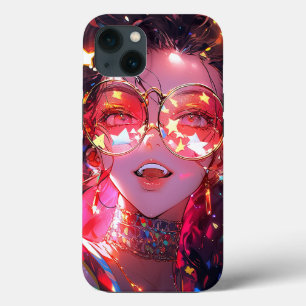 Funda Para iPhone 13 Anime Chica Stars