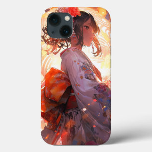 Funda Para iPhone 13 Anime Chica Stars