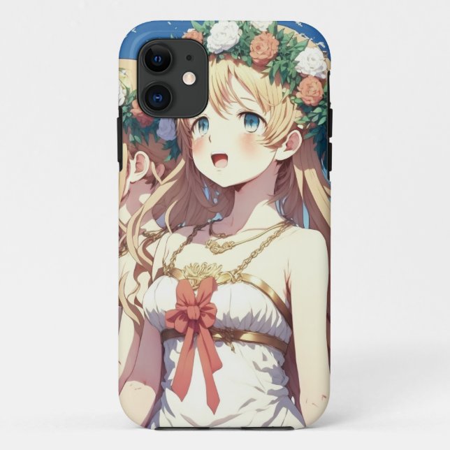 Funda De Case-Mate Para iPhone Anime Chor (Reverso)