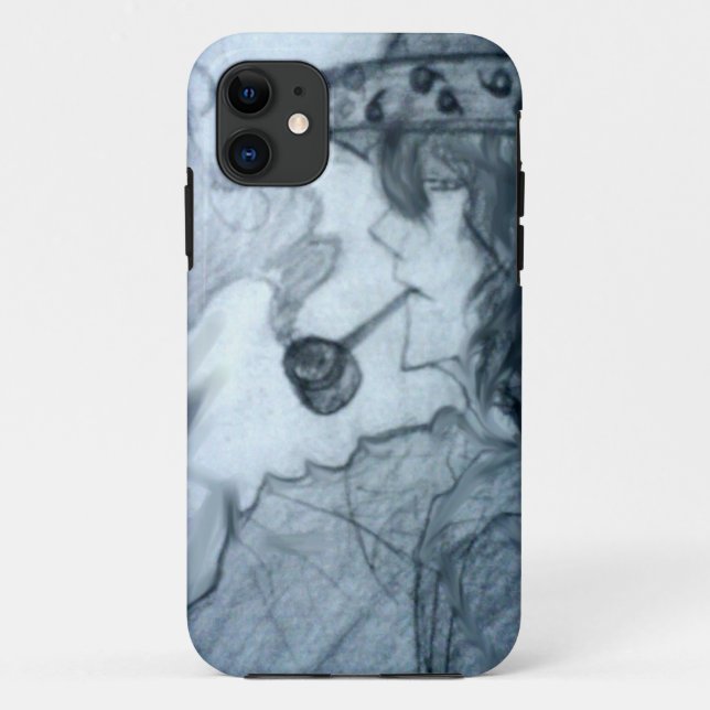 Funda De Case-Mate Para iPhone anime de manga de la pipa de fumar (Reverso)