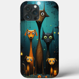 Funda Para iPhone 13 Pro Max Anime Dog Family Art Cute Personalizado Puppy