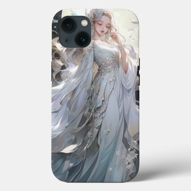 Funda De Case-Mate Para iPhone Anime Moon Princess Fantasy Art (Reverso )