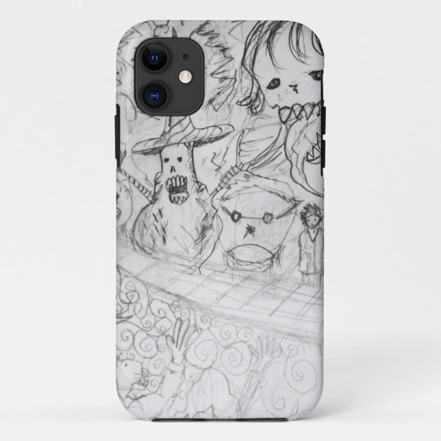 Funda De Case-Mate Para iPhone anime yaie monster manga (Reverso)