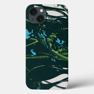 Funda Para iPhone 13 ánimo azul chamomile