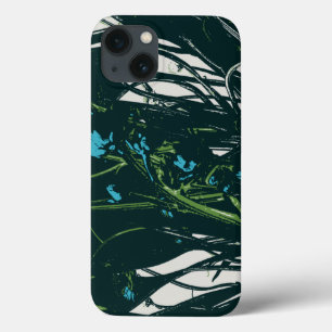 Funda Para iPhone 13 ánimo azul chamomile