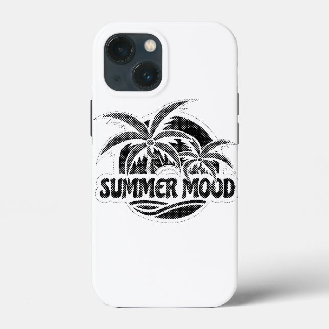 Funda De Case-Mate Para iPhone Ánimo de verano (Reverso )