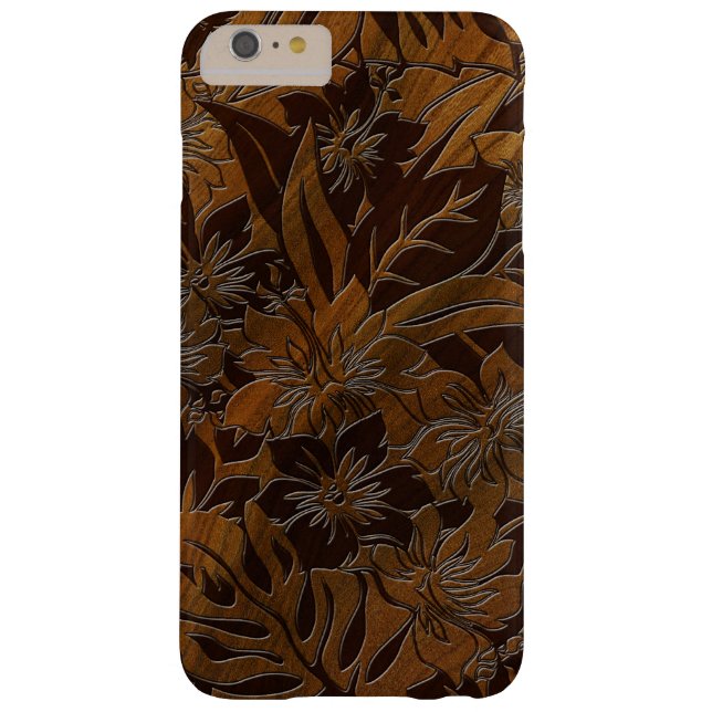 Funda De Case-Mate Para iPhone Anini Beach Faux Wood Hawaiian (Reverso)