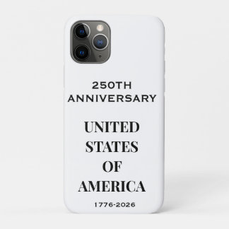 Funda Para iPhone 11 Pro Aniversario 250 1776–2026 – Encendedor Premium USA