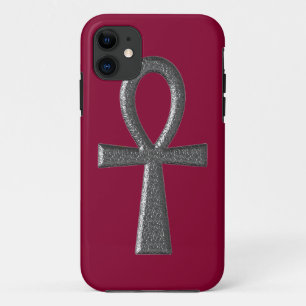 Funda Para iPhone 11 Ankh de Plata Elegante