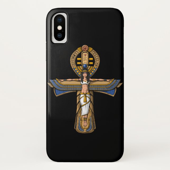 Funda De Case-Mate Para iPhone Ankh egipcio (Reverso)