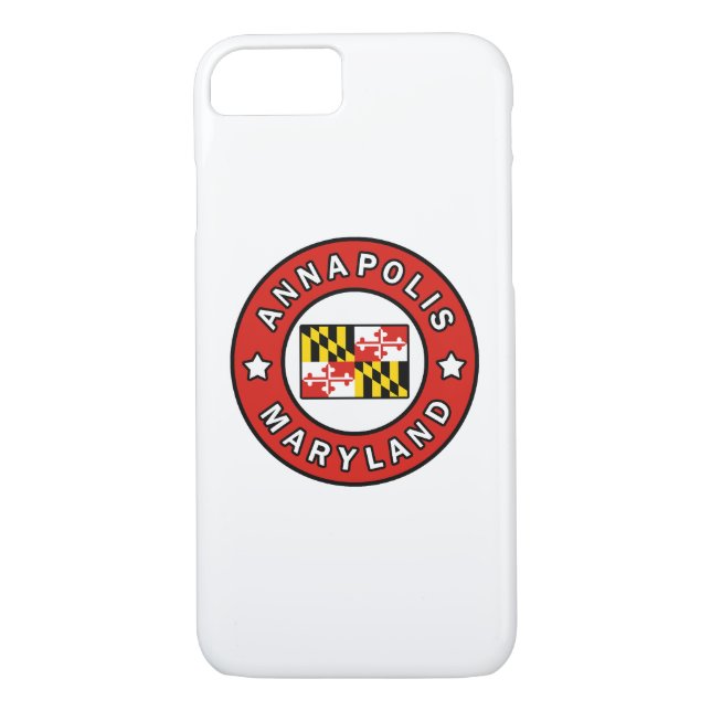 Funda De Case-Mate Para iPhone Annapolis Maryland (Reverso)
