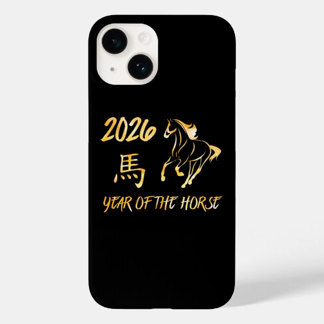 Funda De Case-Mate Para iPhone Año 2026 del Caballo (Reverso )