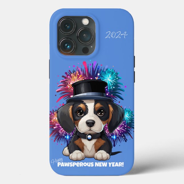 Funda De Case-Mate Para iPhone ¡Año de los Woofs! (Reverso )