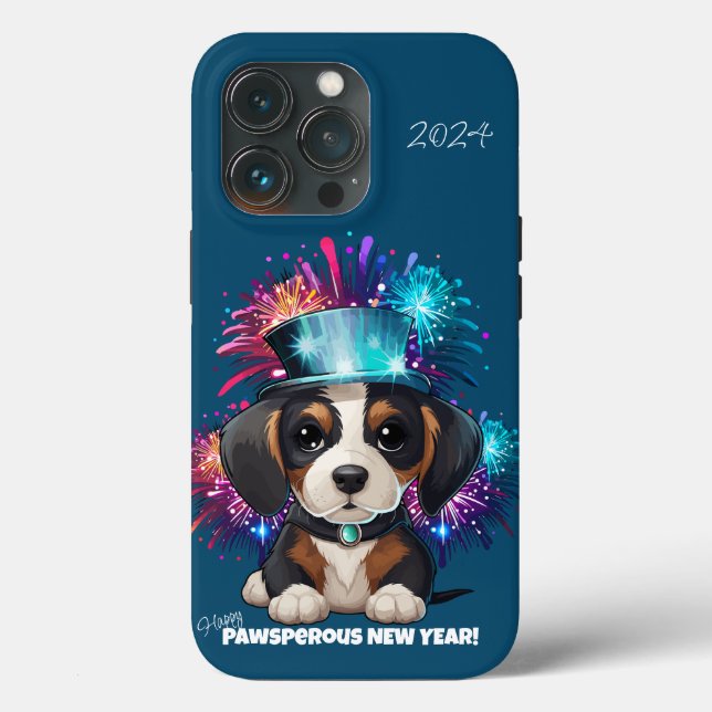Funda De Case-Mate Para iPhone Año de Woofs! (Reverso )