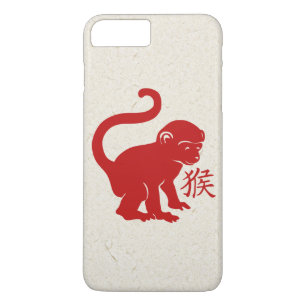 Funda Para iPhone 8 Plus/7 Plus Año del Mono Adorable