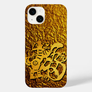 Funda Para iPhone 14 De Case-Mate Año del perro dorado saludo en papel chino iPC
