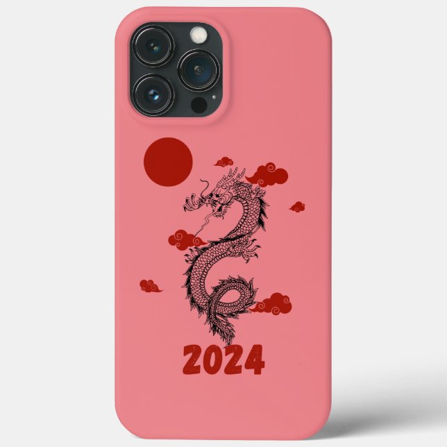 Funda De Case-Mate Para iPhone Año Nuevo 2024 (Reverso )