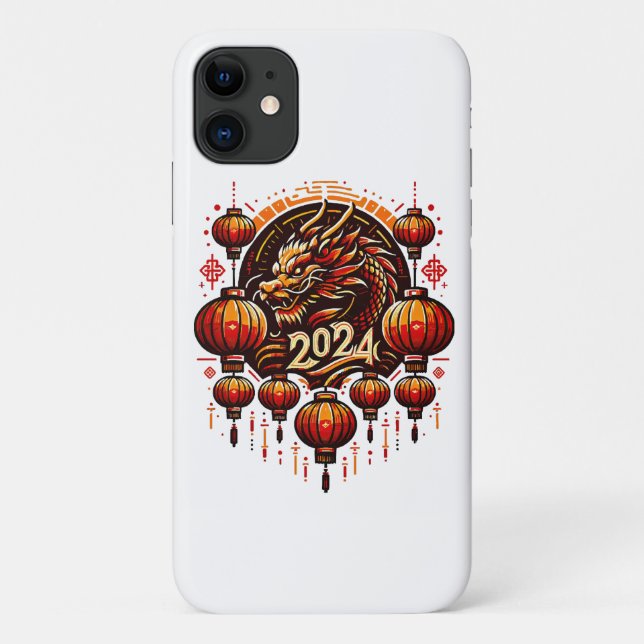 Funda De Case-Mate Para iPhone año nuevo chino 2024 (Reverso)