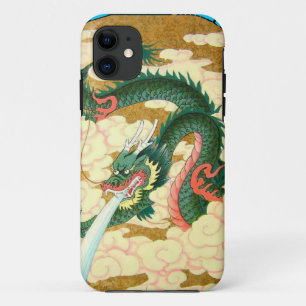 Funda Para iPhone 11 Año Nuevo chino, dragón verde