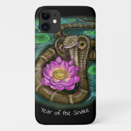 Funda Para iPhone 11 Año zodiaco chino de la serpiente