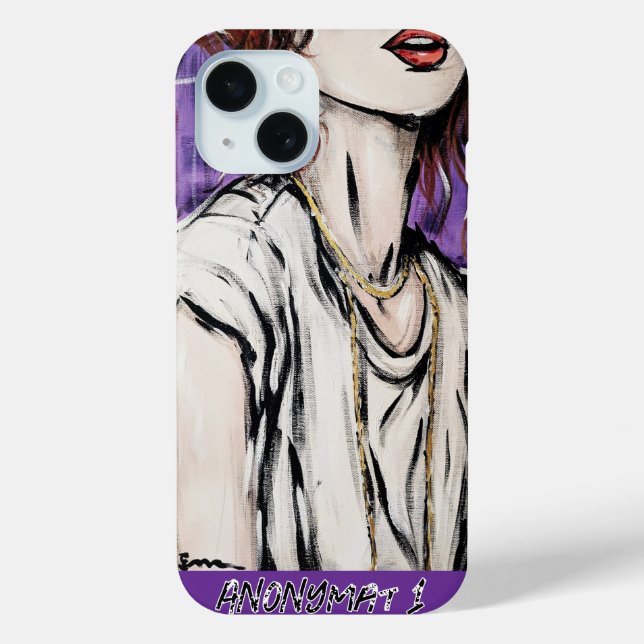 Funda De Case-Mate Para iPhone Anonymat 1 (Reverso )