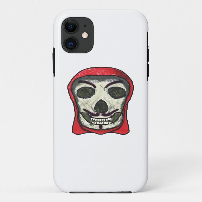 Funda De Case-Mate Para iPhone Anonymous Hacker Skull (Reverso)