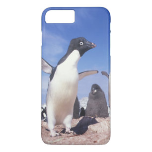 Funda Para iPhone 8 Plus/7 Plus Antártida, Pingüino Adelie Pygoscelis