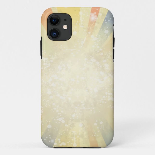 Funda De Case-Mate Para iPhone Antecedentes abstractos (Reverso)