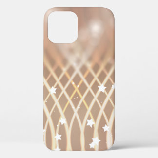 Funda Para iPhone 12 Antecedentes abstractos. fondo marrón con olas