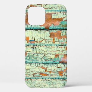 Funda Para iPhone 12 Antecedentes. Viejo, vintage, gris plywoodabstract