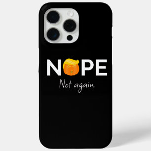 Funda Para iPhone 15 Pro Max Anti-Trump - No, no más edición Halloween I