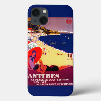 Funda Para iPhone 13 Antibes Vintage PosterEurope