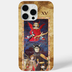 FUNDA PARA iPhone 15 PRO MAX ANTIGUA RENAISSANCE TAROTS 15 / EL DIABLO