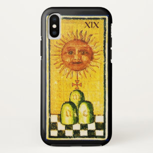 FUNDA PARA iPhone XS ANTIGUA RENAISSANCE TAROTS 19 / EL SOL