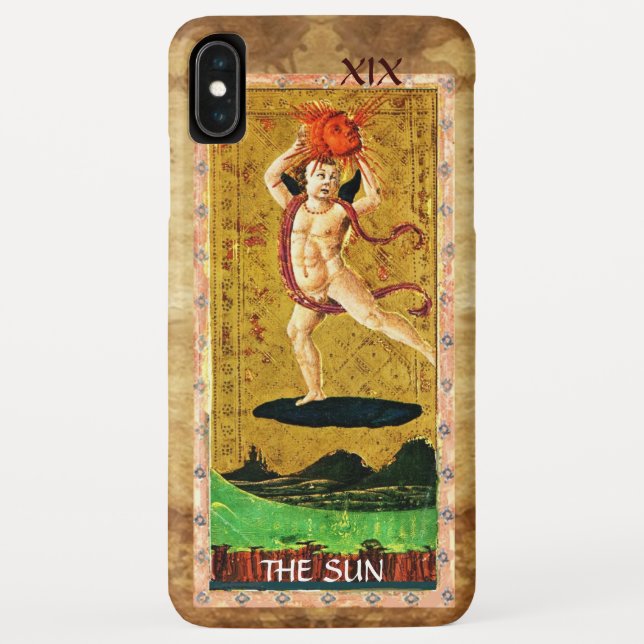 FUNDA DE Case-Mate PARA iPhone ANTIGUA RENAISSANCE TAROTS 19 / EL SOL (Reverso)