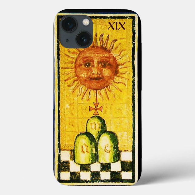 FUNDA DE Case-Mate PARA iPhone ANTIGUA RENAISSANCE TAROTS 19 / EL SOL (Reverso)