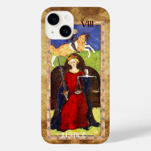 FUNDA PARA iPhone 14 DE Case-Mate ANTIGUA RENAISSANCE TAROTS 8 / JUSTICIA