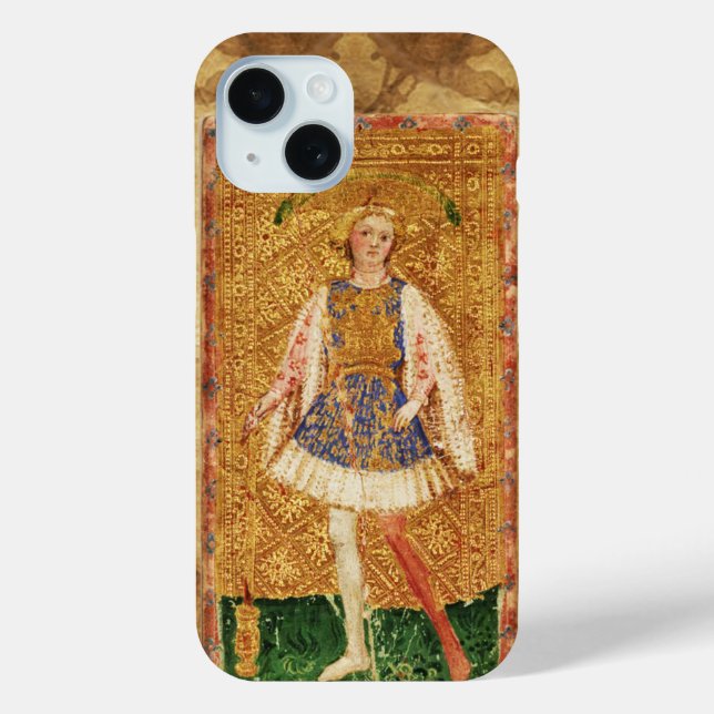 FUNDA DE Case-Mate PARA iPhone ANTIGUA RENAISSANCE TAROTS / PÁGINA DE BODAS (Reverso )