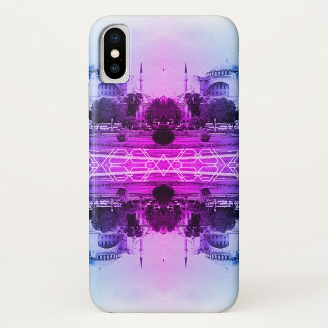 Funda De Case-Mate Para iPhone Antigua Turquía basílica de Santa Sofía de Estambu (Reverso)