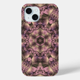 Funda Para iPhone 15 Antigüedad rosada victoriana