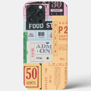 Funda Para iPhone 13 Pro Max Antiguo diseño Periódico ruso vintage